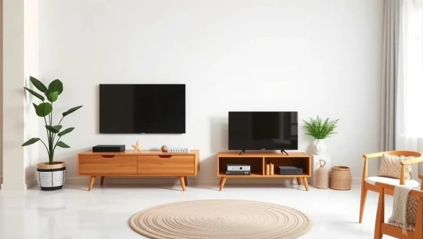 Vilken tv-bänk från Jysk passar bäst hemma